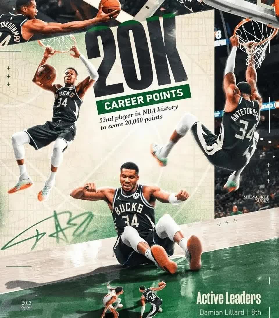 开云体育在线登录-关于雄鹿大胜篮网！字母哥轰分再度刷新个人得分纪录的信息